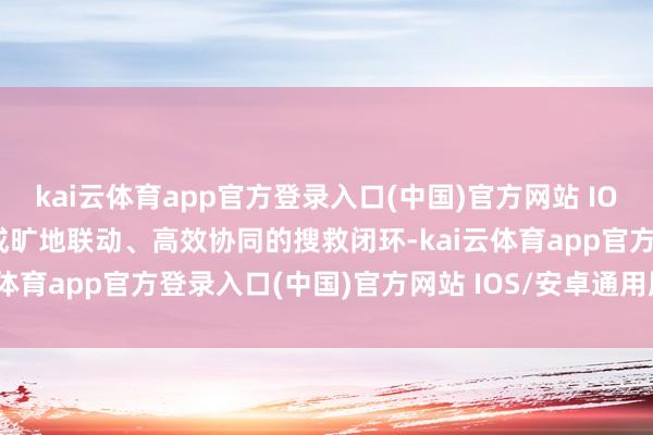 kai云体育app官方登录入口(中国)官方网站 IOS/安卓通用版/手机版酿成旷地联动、高效协同的搜救闭环-kai云体育app官方登录入口(中国)官方网站 IOS/安卓通用版/手机版